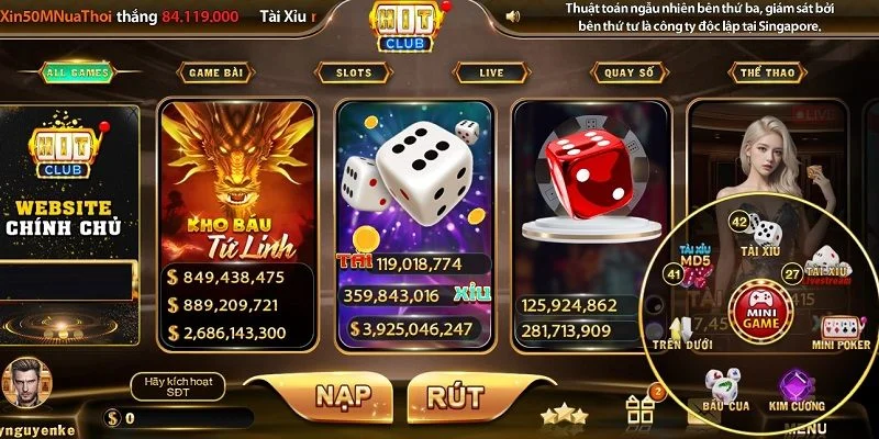 Hitclub – Sảnh Game Cá Cược Đẳng Cấp